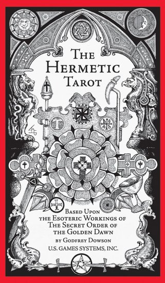 Tarot Cards - Hermetic, Godfrey Dowson - Click Image to Close