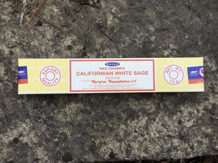 Incense California White Sage Satya - Click Image to Close
