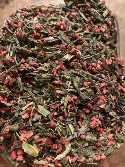 Raspberry Green Tea - 1.5 oz - Click Image to Close