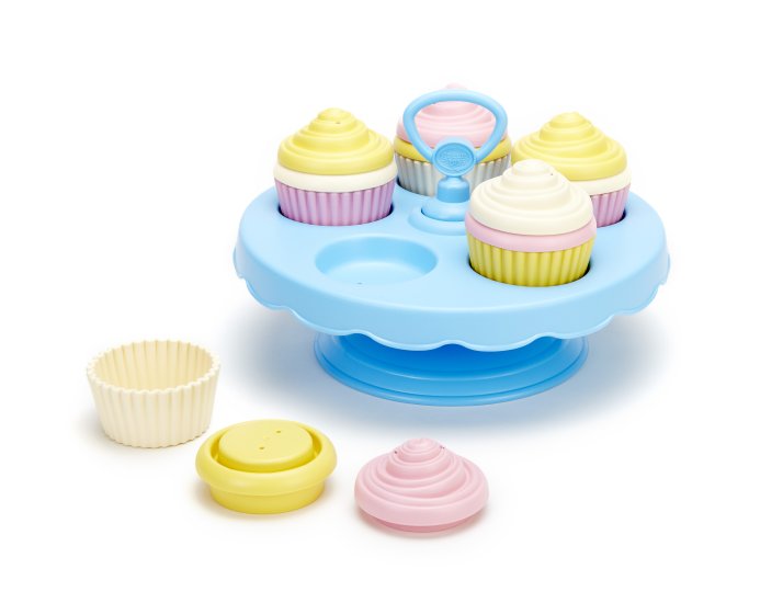 Green Toys - Cupcake Set - Click Image to Close