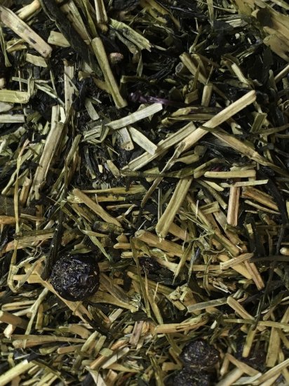 Blueberry Green Tea - 1.5 oz bag - Click Image to Close
