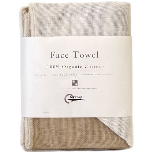 100% Organic Cotton Face Towels