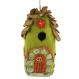 Wool Birdhouse - Forest House - Click Image to Close