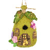 Wool Birdhouse - Fairy House - Click Image to Close